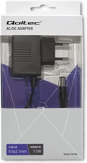 Qoltec Universal Power Adapter 7.5V 1A with Power 8W (50784)