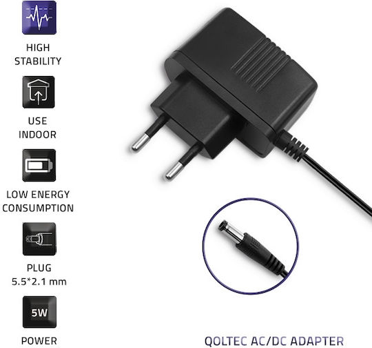 Qoltec Universal Power Adapter 5 1A with Power 5W