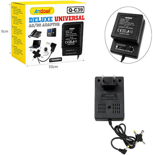 Andowl Q-c39 Universal Τροφοδοτικό με Ισχύ 18W