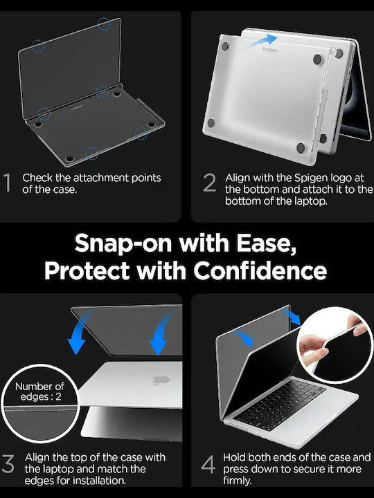 Spigen Pro Case for Laptop in Transparent Colour