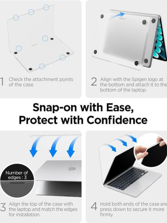 Spigen Case for Laptop in Transparent Colour ACS11530