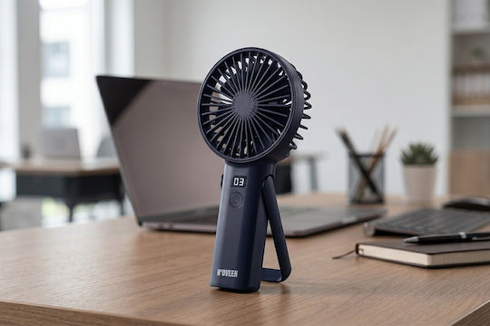 Noveen F120 Rechargeable Usb Hand Desk Fan