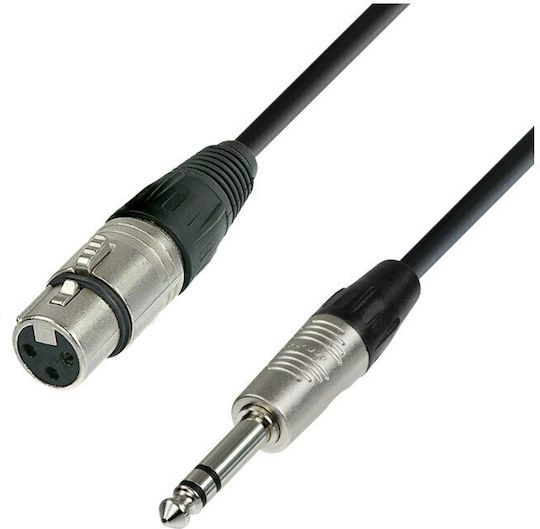 Prostage XLR female to 6.3mm male 15m Cable (FTS-15)