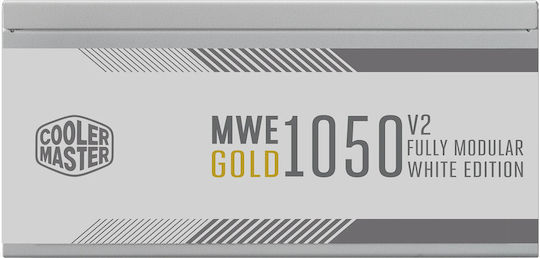 CoolerMaster MWE rev. 2.0 1050W Weiß Computer-Netzteil Vollständig modular 80 Plus Gold
