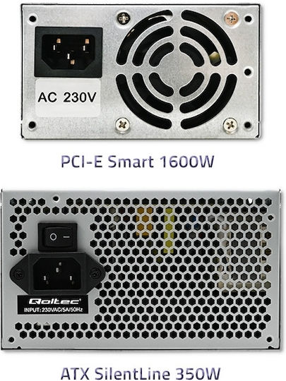Qoltec 1600W Schwarz Computer-Netzteil Voll verkabelt (50351)