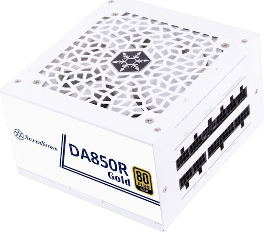 Silverstone DA850R 850W White Computer Power Supply Full Modular 80 Plus Gold