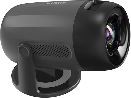 Philips NeoPix 150 Mini Projektor LCD Full HD LED-Lampe mit Wi-Fi und Eingebauten Lautsprechern Gray