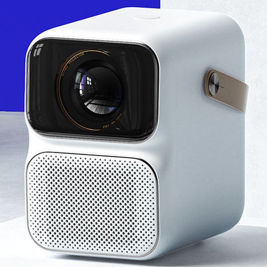 Wanbo T6 Max Portable Mini Projector LCD Full HD LED Lamp with Wi-Fi and Built-in Speakers White