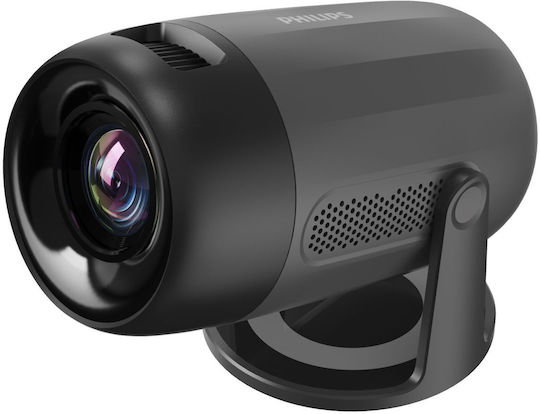 Philips NeoPix 150 Mini Projektor LCD Full HD LED-Lampe mit Wi-Fi und Eingebauten Lautsprechern Gray
