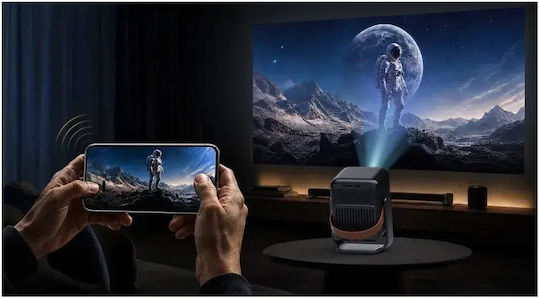 Wanbo Togo Pro Mini Projector LCD Full HD LED Lamp with Wi-Fi and Built-in Speakers