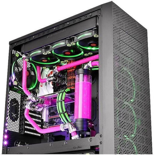 Thermaltake Pacific PETG Tube 45-Degree Dual Compression 16mm OD Fittings Ασημί
