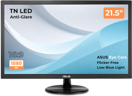 Asus VP228DE TN Monitor 21.5" FHD 1920x1080 cu Timp de Răspuns 5ms GTG