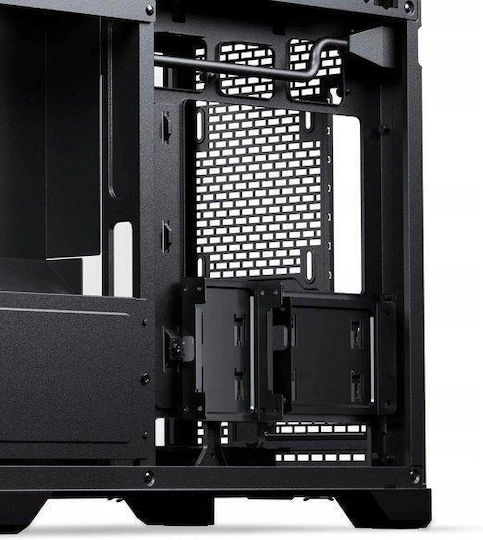 Phanteks XT V3 Геймърско бюро Мини кула Компютърна кутия със страничен прозорец Черен