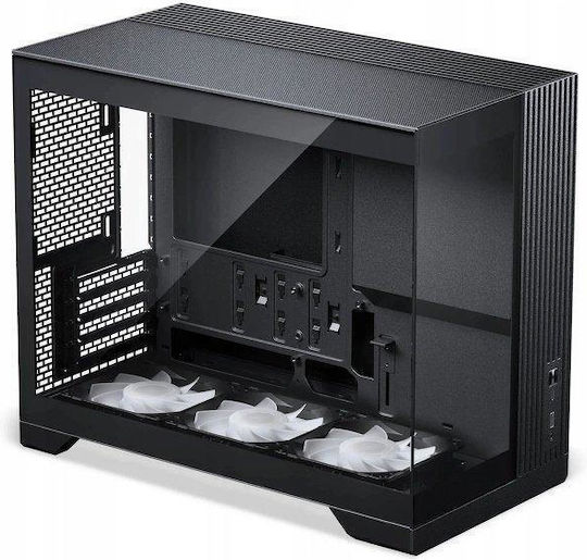 Phanteks XT V3 Геймърско бюро Мини кула Компютърна кутия със страничен прозорец Черен