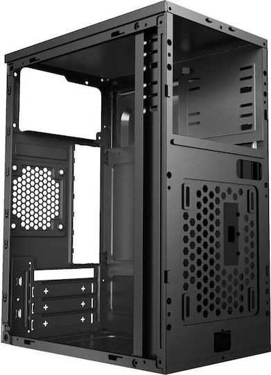 1stCOOL Step 4 Mikro-Turm Computergehäuse Schwarz