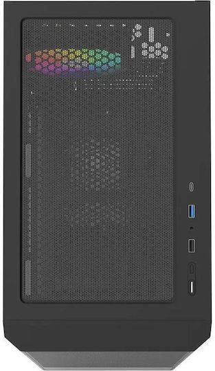 Montech X2 Plus Gaming Midi Tower Computer Case with ARGB Lighting Black