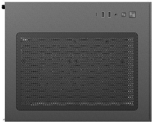 Antec CX60M ARGB Gaming Mini-Turm Computergehäuse mit Seitenfenster Schwarz