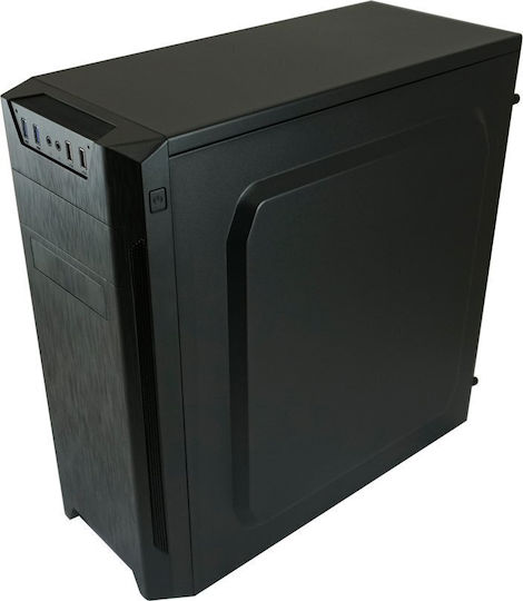 LC-Power 7040B Midi Tower Компютърна Кутия Черна