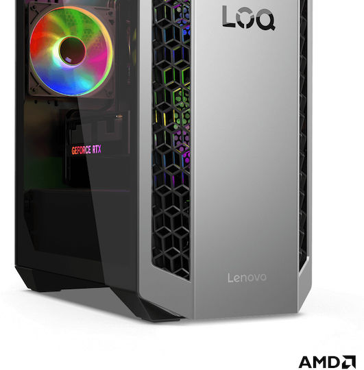 Lenovo Loq Tower 26ADR10 Gaming Desktop PC (Ryzen 7-8745HX/16GB DDR5/1TB SSD/GeForce RTX 5050/W11 Home)