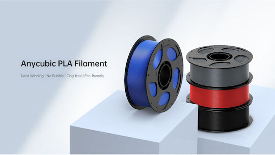 Anycubic PLA 3D Printer Filament 1.75mm Blue 1kg 1pc Spool