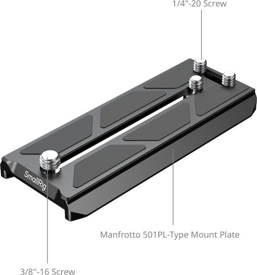SmallRig Монтажна плоча, съвместима с Manfrotto 501PL-Type 6318