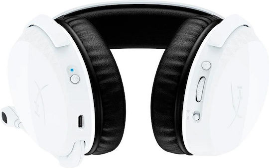 HyperX Cloud Stinger 3 PlayStation Wireless Over Ear Gaming Headset with Bluetooth / USB Connection White