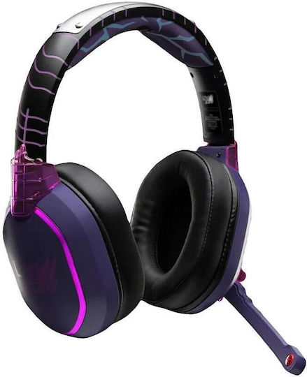 Lexip Sasuke Revenge Drahtlos Über Ohr Gaming-Headset mit Konnektivität 3,5 mm / Bluetooth Bunt für Nintendo Switch / PC / PS4 / PS5 / XBOX