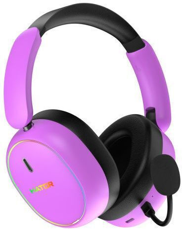 HATOR Phoenix 2 Drahtlos Über Ohr Gaming-Headset mit Konnektivität Bluetooth / USB Lila