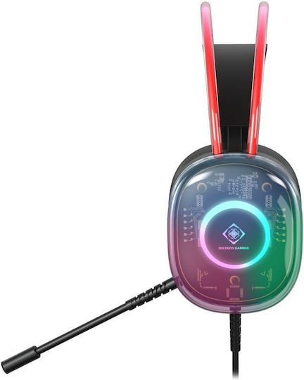 Deltaco DH230 Über Ohr Gaming-Headset mit Konnektivität 3,5 mm