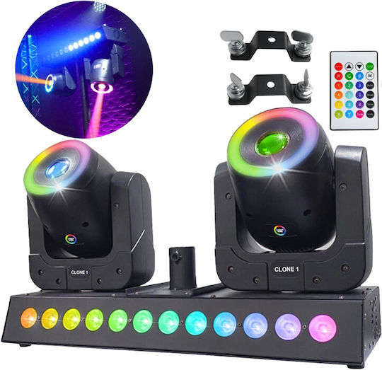 Light4me Moving Light Wash LED DMX RGBW