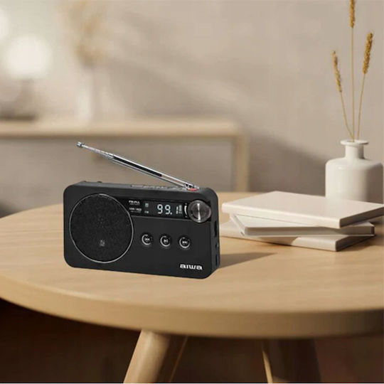 Aiwa Tabletop Radio Black