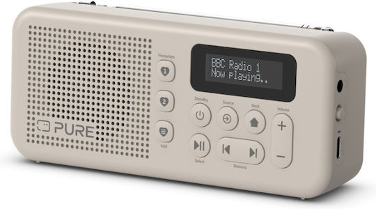 Pure Elan Move Tabletop Radio DAB+ with Bluetooth Beige