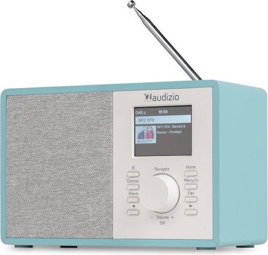 Audizio Настолен радиоприемник DAB+ с Bluetooth Син
