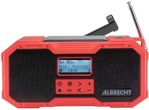 Albrecht DR 70 (with Flashlight) DAB+ Schwarz
