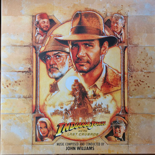 O.s.t John Williams Indiana Jones Last Crusade 2lp Sand-colour Vinyl