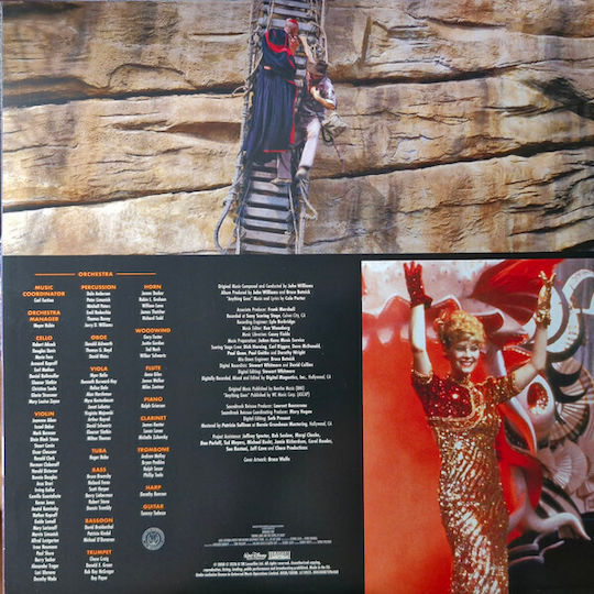 O.s.t John Williams Indiana Jones Temple Doom 2lp Orange Vinyl