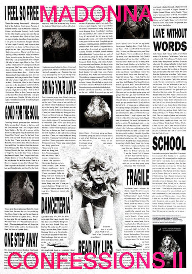 Madonna Confessions Ii Vinyl