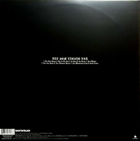 Burzum Det Somengang Var 1 Vinyl
