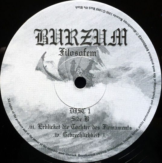Burzum - Filozofem 2xLP