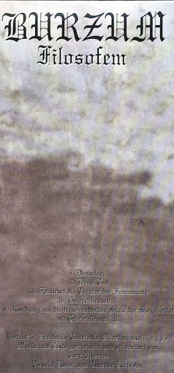 Burzum - Filozofem 2xLP