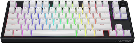 HATOR Skyfall 65 MAG ULTRA 8K Wireless Gaming Mechanical Keyboard 65% with Magnetic Switches and RGB Lighting English US
