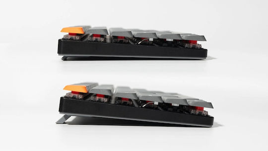 Keychron K17M-H3 Max QMK K17M-H3 Ασύρματο Gaming Μηχανικό Πληκτρολόγιο 96% με Gateron Brown διακόπτες και RGB φωτισμό (Αγγλικό US)