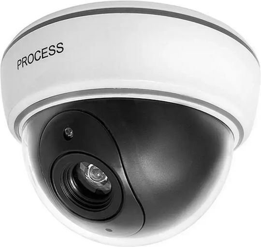 Ψεύτικη Κάμερα Ασφαλείας Dome Μεγάλη Led Ir
