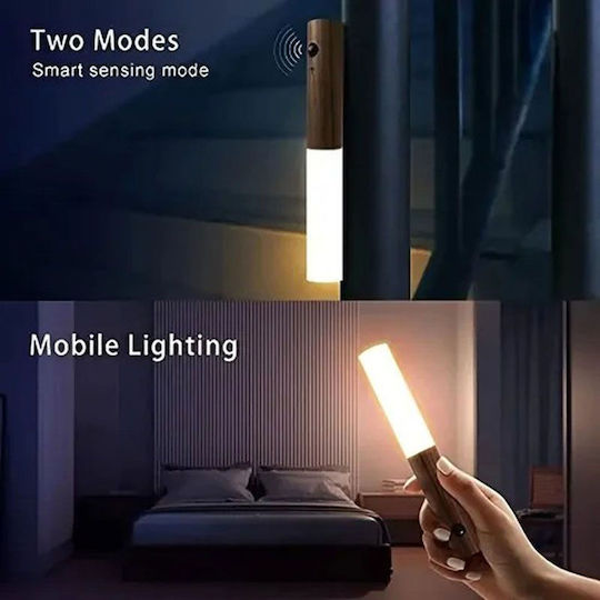 Light Modern Wall Lamp with Integrated LED and Warm White Light 18x2.5cm