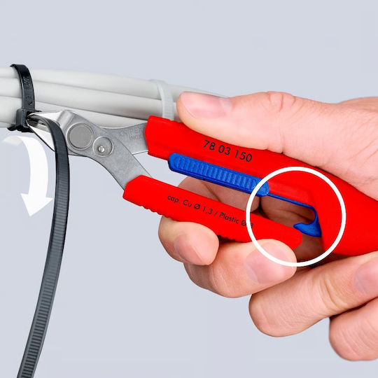 Knipex Απογυμνωτής Καλωδίων για Μέγιστη Διάμετρο 1.3mm Ηλεκτρικός