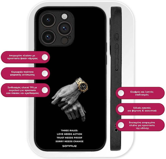 Sonique Case Men's Edition Motorola Moto G35 5G Three Rules