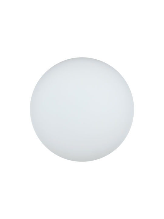Eglo Ella Ceiling Mount Light Bathroom 28cm White with Socket E27
