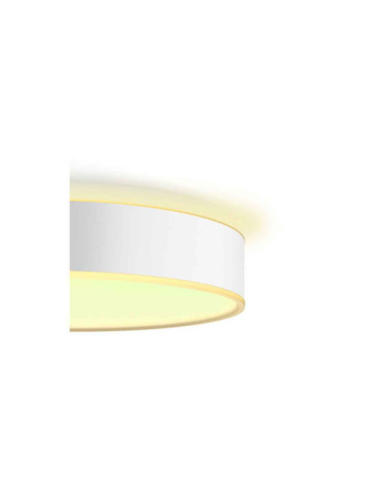 Philips Smart Πλαφονιέρα Οροφής Μπάνιου 38.1εκ. Λευκή με Ενσωματωμένο LED και Τηλεχειριστήριο