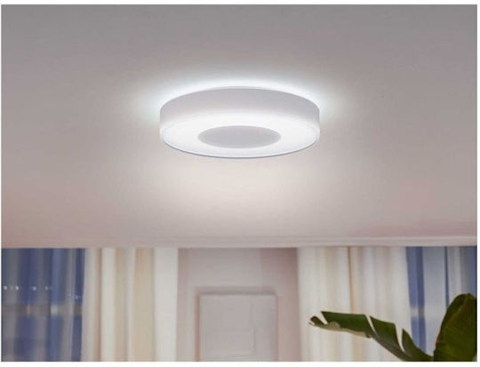 Philips Smart Deckenleuchte 42.5cm Weiß mit Integrierter LED und Fernbedienung