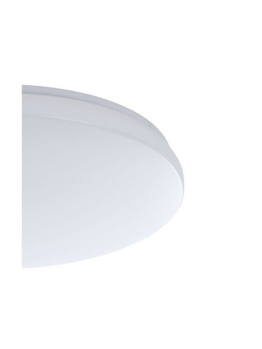 Eglo Totari-z Smart Ceiling Mount Light 53cm White with Integrated LED and Remote Control